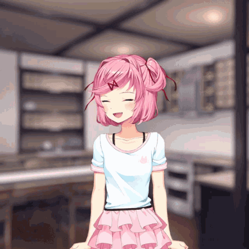 doki doki literature club natsuki.gif