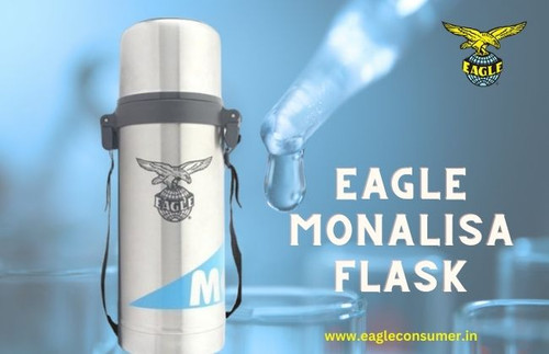 Monalisa Stainless Steel Vacuum Flask by Eagle Consumer: Reliable Liquid Storage.jpg