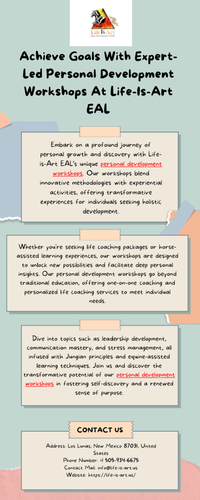 Achieve Goals With Expert-Led Personal Development Workshops At Life-Is-Art EAL.png