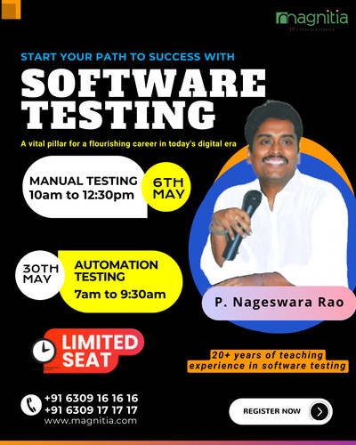Software Testing New Batch Is Started From 6th May.jpg