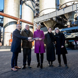 Fonds Belval - remise symbolique des cls et visite des btiments Mllerei et Massenoire - Belval -  - 