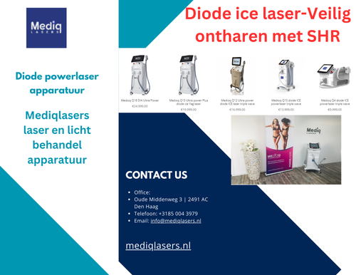 SHR kenden de meeste mensen al. Deze gepatenteerde techniek is ook weer toegepast in de Triple Wave Diode ICE Laser. De SHR techniek zorgt enerzijds voor een vrijwel pijnloze behandeling en anderzijds zorgt het voor een veilige behandeling van uw huid. In SHR-modus levert de Triple Wave Diode Laser 10 pulsen per seconde op een laag energieniveau waarmee de haarzakjes langzaam opgewarmd worden; dus geen pijnlijke flitsen meer! Oudere systemen maken gebruik van pulsen met hoge energie waarmee de huid beschadigd kan worden. Door de combinatie van SHR en het extreem koelende handstuk kunnen ook donkere huidtypen veiliger en effectiever dan ooit behandeld worden. Met de Triple Wave Diode Laser kunnen we zelfs een zomers gebruinde huid zonder problemen behandelen. Andere technieken zoals IPL en ELOS kunnen dit niet.  https://mediqlasers.nl/product/medioq-q15-ultra-power-plus-diode-ice-laser-triple-wave/