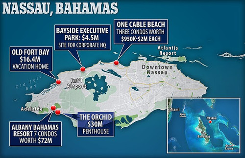 65073761 11533065 A map shows some of the known Bahamas properties tied to FTX its a 1 1670933874767