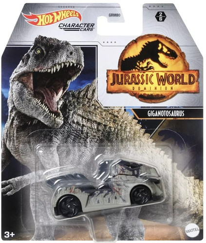 Машинка Hot Wheels Giganotosaurus 2023 Jurassic World Dominion (2 6) Character Cars GRM82.jpg