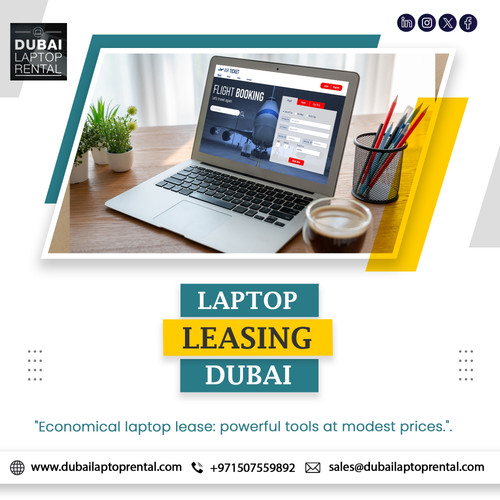 Dubai Laptop Rental provides Laptop Leasing in Dubai. Whether you're a startup, a major organization, or an educational institution, our flexible lease options are tailored to your requirements. With our simple lease choices, you may avoid maintenance hassles and upfront costs. Call us 050-7559892, or visit - https://www.dubailaptoprental.com/laptop-rental-dubai/