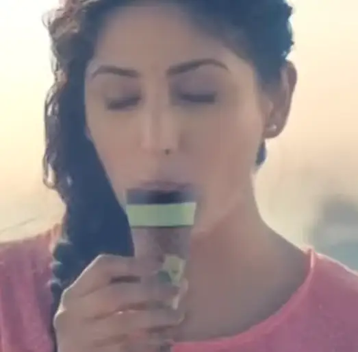 Yami Gautam in cronetto ice cream ad