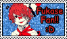 Stamp saying Fukase fan!
