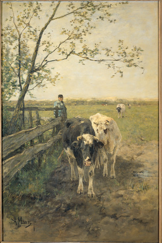 Mauve, Anton Коровы, 1888, 171 cm х 115 cm, Холст, масло