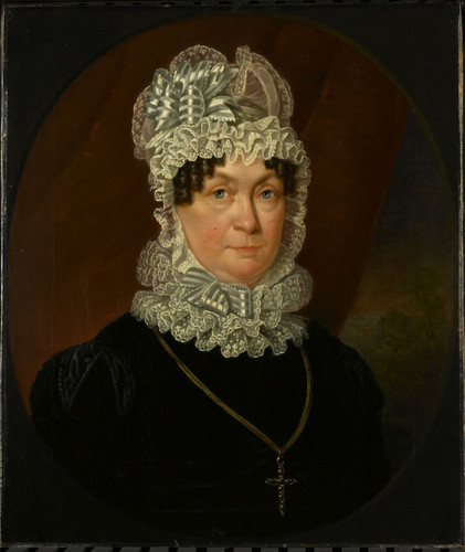 May, Jan Willem Ann Brander . Жена Job Seaburne May, 1823, 61 cm х 51,5 cm, Холст, масло
