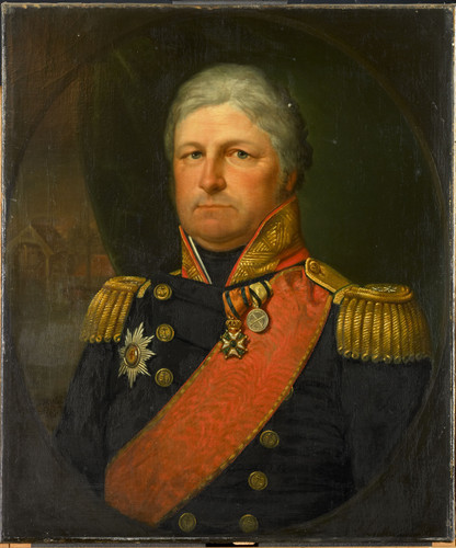 May, Jan Willem Job Seaburne May (1765 1827). Контр адмирал, 1823, 61 cm х 51,5 cm, Холст, масло