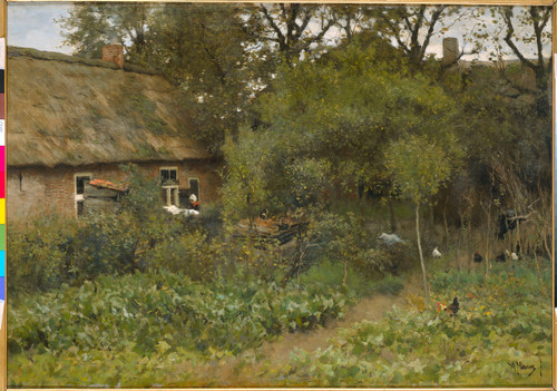 Mauve, Anton Огород, 1888, 61 cm х 87 cm, Холст, масло