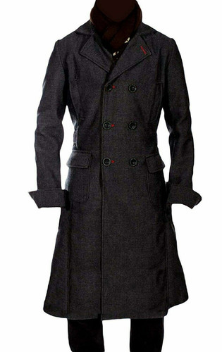 Sherlock Holmes Benedict Cumberbatch Black Consulting Detective Jacket Wool Coat 2.jpg