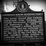 know nothing party