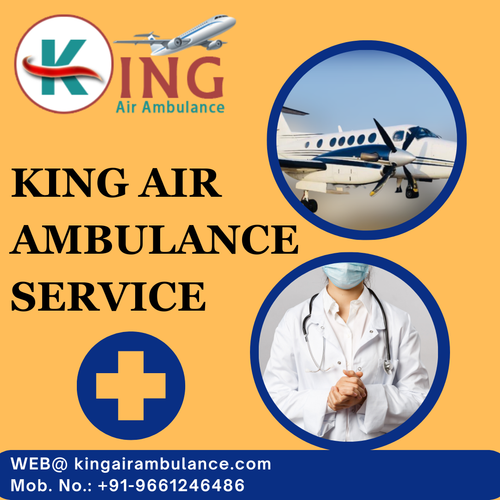 King Air Ambulance Service in Vijayawada offers vital air ambulance services, ensuring swift medical transportation for critical patients. Equipped with advanced medical facilities, it serves as a lifeline, providing timely aid in emergencies
web@: https://tinyurl.com/44t5xk7j