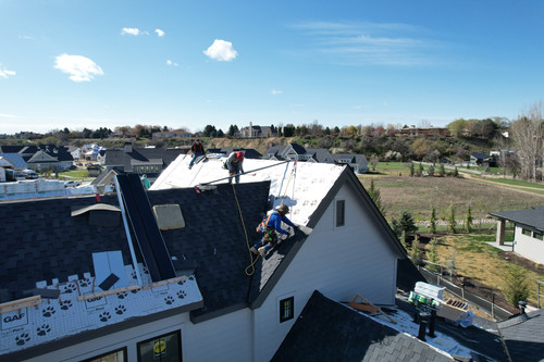 Bork Roofing

We're a full service roofing contractor servicing the Treasure Valley (Boise, Meridian, Eagle, Star, Nampa, Caldwell, Kuna). We specialize in new construction roofs, roof replacements and roof repair. Call us today for a free, same day quote!

Address: 1475 North Hornback Ave, Star, ID 83669, USA
Phone: 208-869-6674
Website: https://borkroofing.com