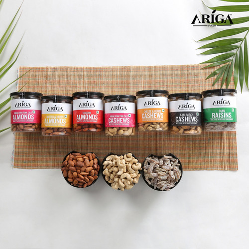 Healthy Flavored Dry Fruits ( Almonds, Cashews, Raisins ) Ariga Foods.jpg