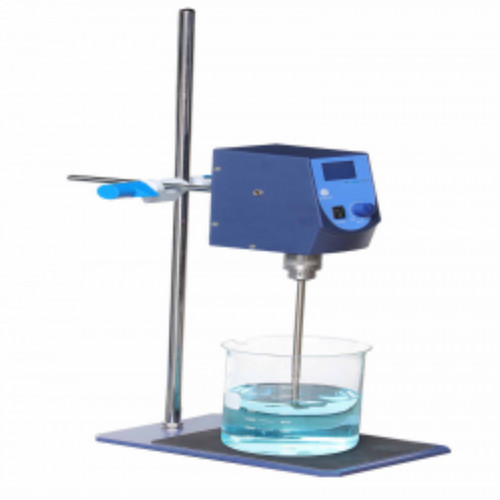The  Overhead Stirrer  is a compact, digital, and large capacity mechanical stirrer with a stirring capacity of 40 L, ideal for continuous, general purpose mixing and DC motors.Max. stirring capacity H₂O-40 L;Speed range-100 to 2500 rpm;Maximum viscosity-10000 cps;Minimum revolution-100 rpm for more visit labtron.us