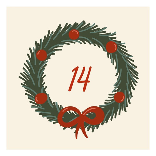 Christmas advent calendar with hand drawn elements. Xmas Poster. Vector illustration on white backgr.jpg