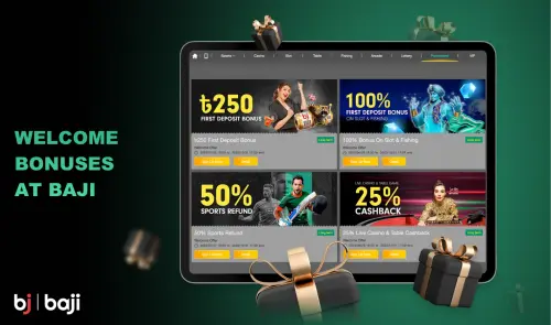 Welcome bonuses at Baji.webp