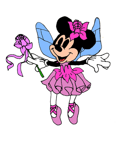 Minnie Mouse with Color Part 26.png
