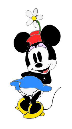 Minnie Mouse with Color Part 8.png