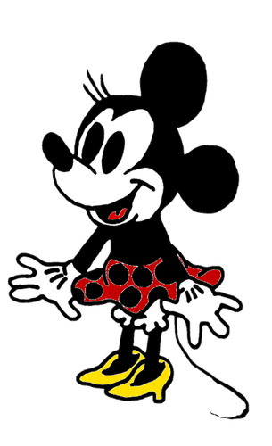 Minnie Mouse with Color Part 7.png