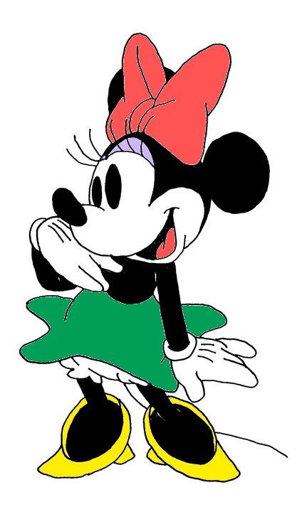 Minnie Mouse with Color Part 17.png