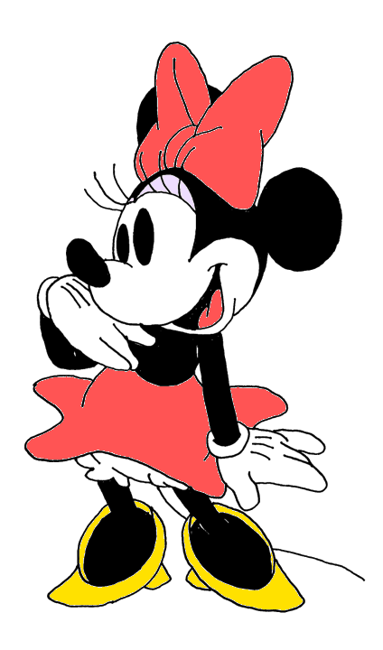 Minnie Mouse with Color Part 12.png