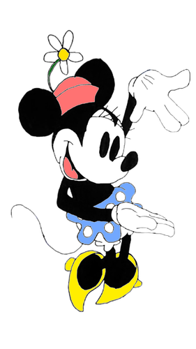 Minnie Mouse with Color Part 2.png