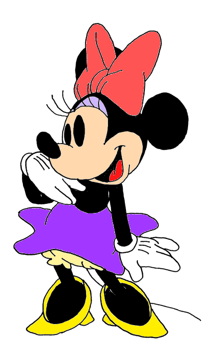 Minnie Mouse with Color Part 15.png