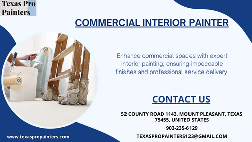 Transform Your Space with Commercial Interior Painter in Texas.png