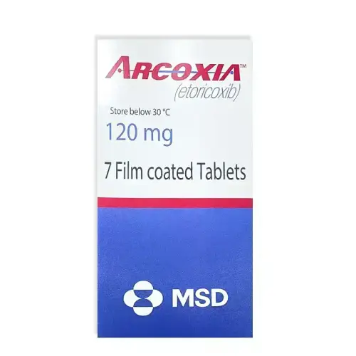 Arcoxia Etoricoxib 120Mg Film Coated Tablets, 7 Tablets.webp