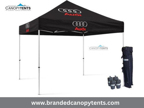 Craft a unique presence at events with our Custom Pop Up Tent! Our pop-up tents combine convenience with customization, offering a perfect solution for showcasing your brand in style. Create an instant impact with personalized graphics and designs that reflect your brand's essence. Whether it's trade shows, outdoor markets, or promotional events, our custom pop-up tents ensure visibility and recognition. Elevate your brand with the simplicity and effectiveness of a custom pop-up tent – your portable stage for success!