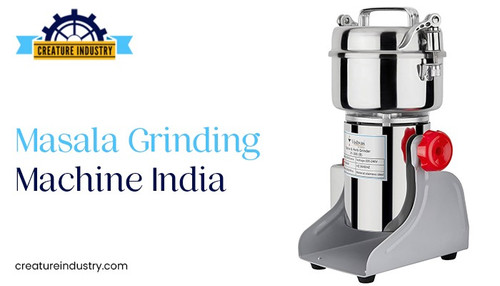 If you are looking for a spice grinder machine, We Creature Industry is the one that can provide you with affordable spice grinder machine prices in India. contact us today if you want further services like bakery oven machine India.