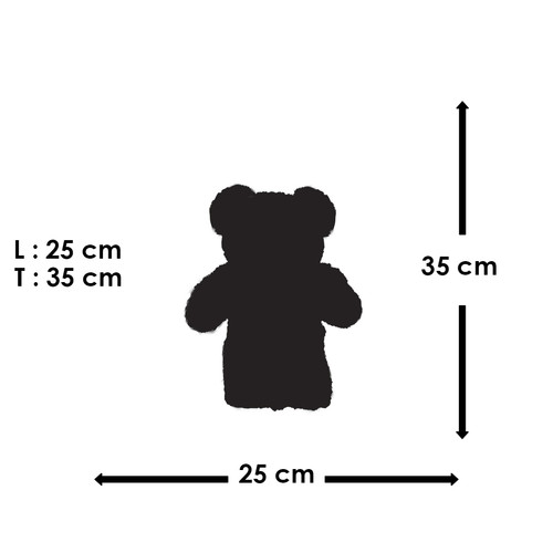 TEDDY BEAR BERDIRI POLOS S BW.jpg