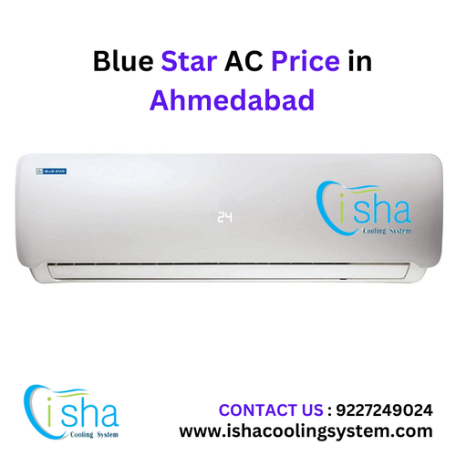 "Looking for the best deals on Blue Star AC in Ahmedabad? Look no further! As an authorized dealer, we bring you the latest models of Blue Star air conditioners at unbeatable prices. Beat the scorching heat of Ahmedabad with our wide range of energy-efficient and powerful AC designed to provide superior cooling performance. Whether you need a split AC for your home or a commercial AC for your office space, we have the perfect solution for every need. Browse through our collection today and enjoy the comfort of a cool and refreshing environment all year round. Get in touch with us now for the best Blue Star AC prices in Ahmedabad!"

Visit : http://www.ishacoolingsystem.com/blue-star-ac-price-in-ahmedabad.html