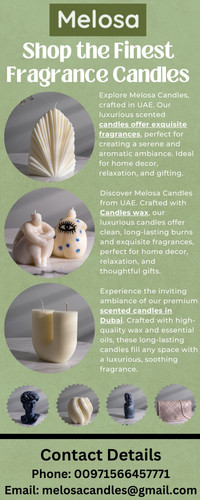 Explore Unique Decor Candles with Fragrance Collection.1