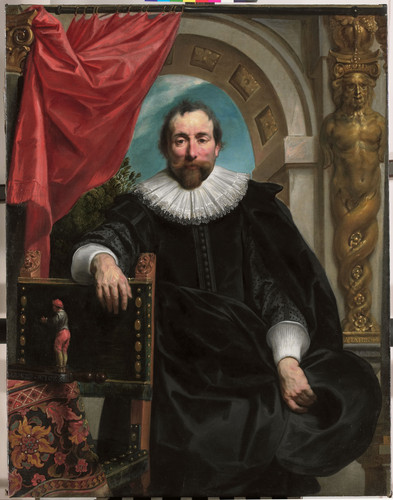 Jordaens, Jacob Портрет Rogier Le Witer (1591 1678), купца из Антверпена, 1635, 152 cm x 118,4 cm, Х