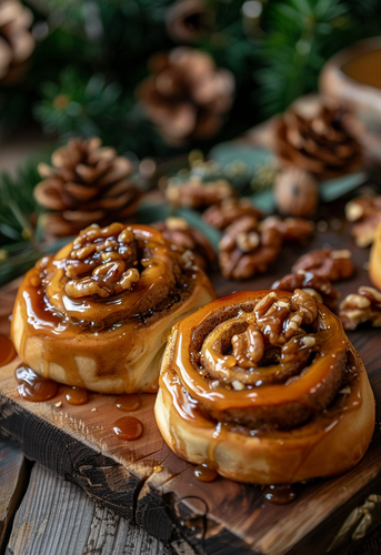 dterox A closeup of homemade cinnamon rolls drizzled with car d39903ad 8dd8 425f 805f 5de39e8101e8 0.png