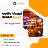 Comprehensive AV Rental Services in Dubai