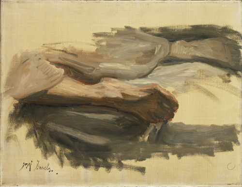 Israels, Jozef Ноги Саула, 1899, 50 cm х 65 cm, Холст, масло