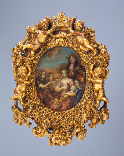 Hoet, Gerard I Willem Hadriaan van Nassau (1623 1705), лорд Одейк (Odijk), с женой и детьми, 1676, 1