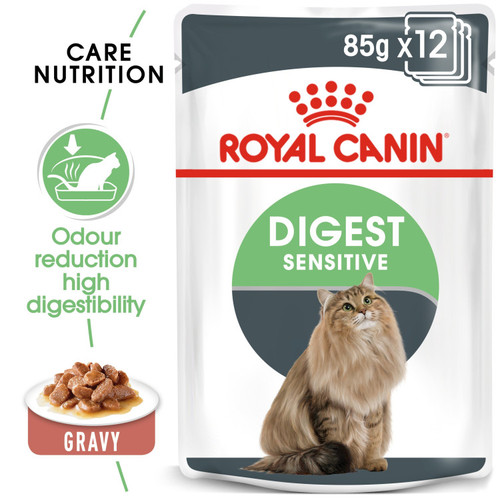 Feline Care Nutrition Digest Sensitive Gravy (WET FOOD Pouches)