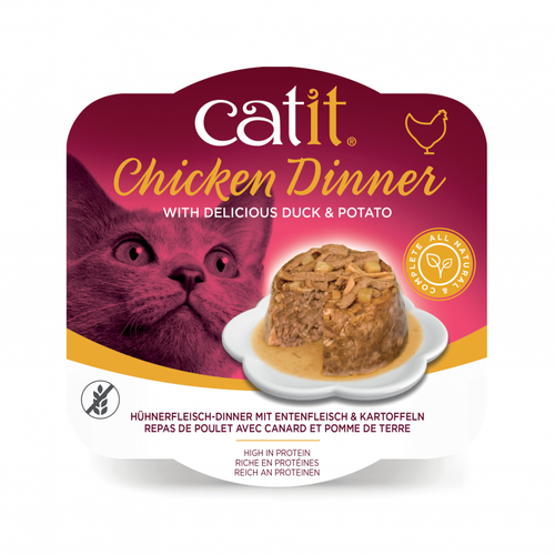 Catit Chicken Dinner, Duck & Potato 80 g.png