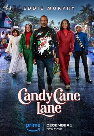 Navidad en Candy Cane Lane (2023) [DVDRip XviD][Castellano AC3 5.1 + Forzados][Comedia][Mega]