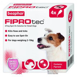 Fiprotec for Small Dog 4 Pipettes