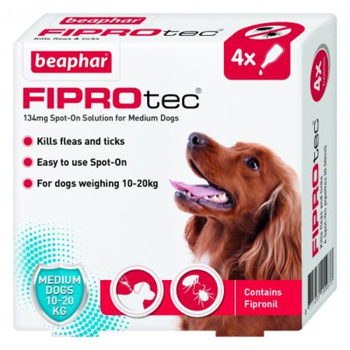 Fiprotec for Medium Dog 4 Pipettes
