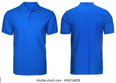 blank blue polo shirt front 260nw 696516838.webp