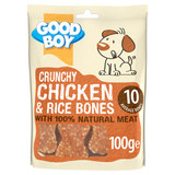 Crunchy Chicken &amp; Rice Bones 100G