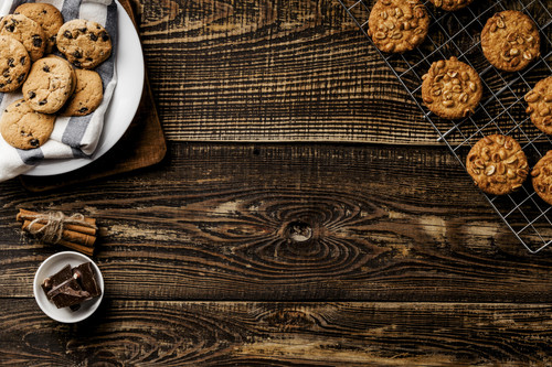plate with fresh cookies from oven.jpg